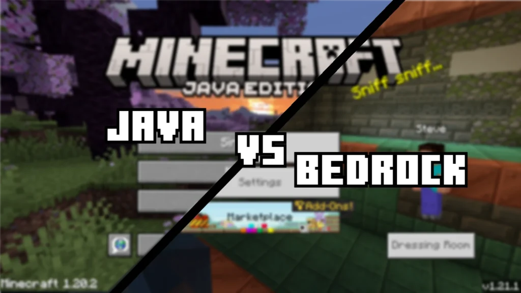 ماين كرافت بيدروك أم ماين كرافت جافا؟